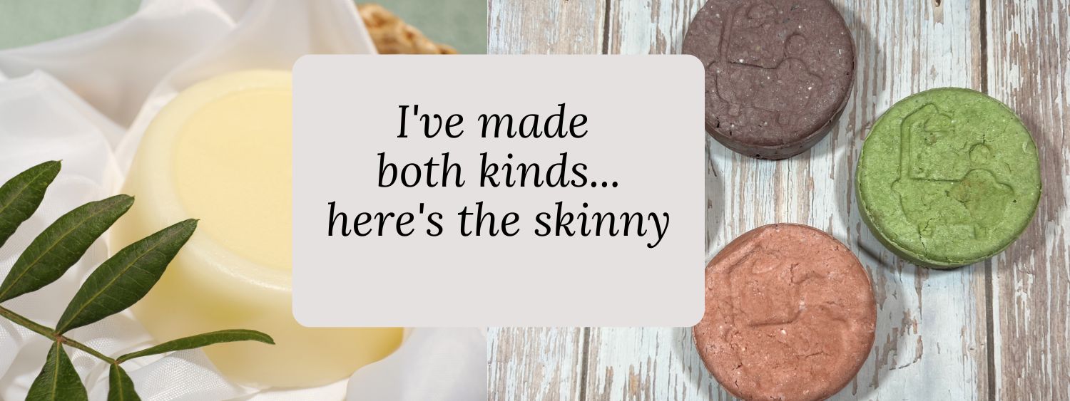 Solid Shampoo: Cold Process vs Surfactants