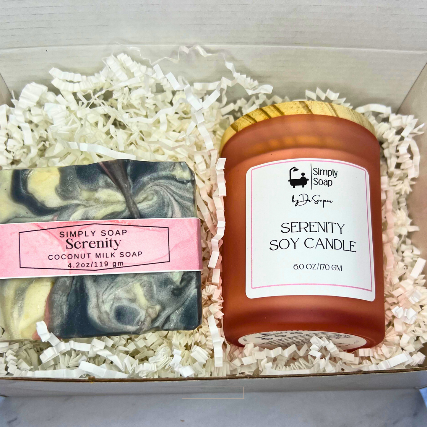 Serenity Soap or Soap/Candle Gift Set