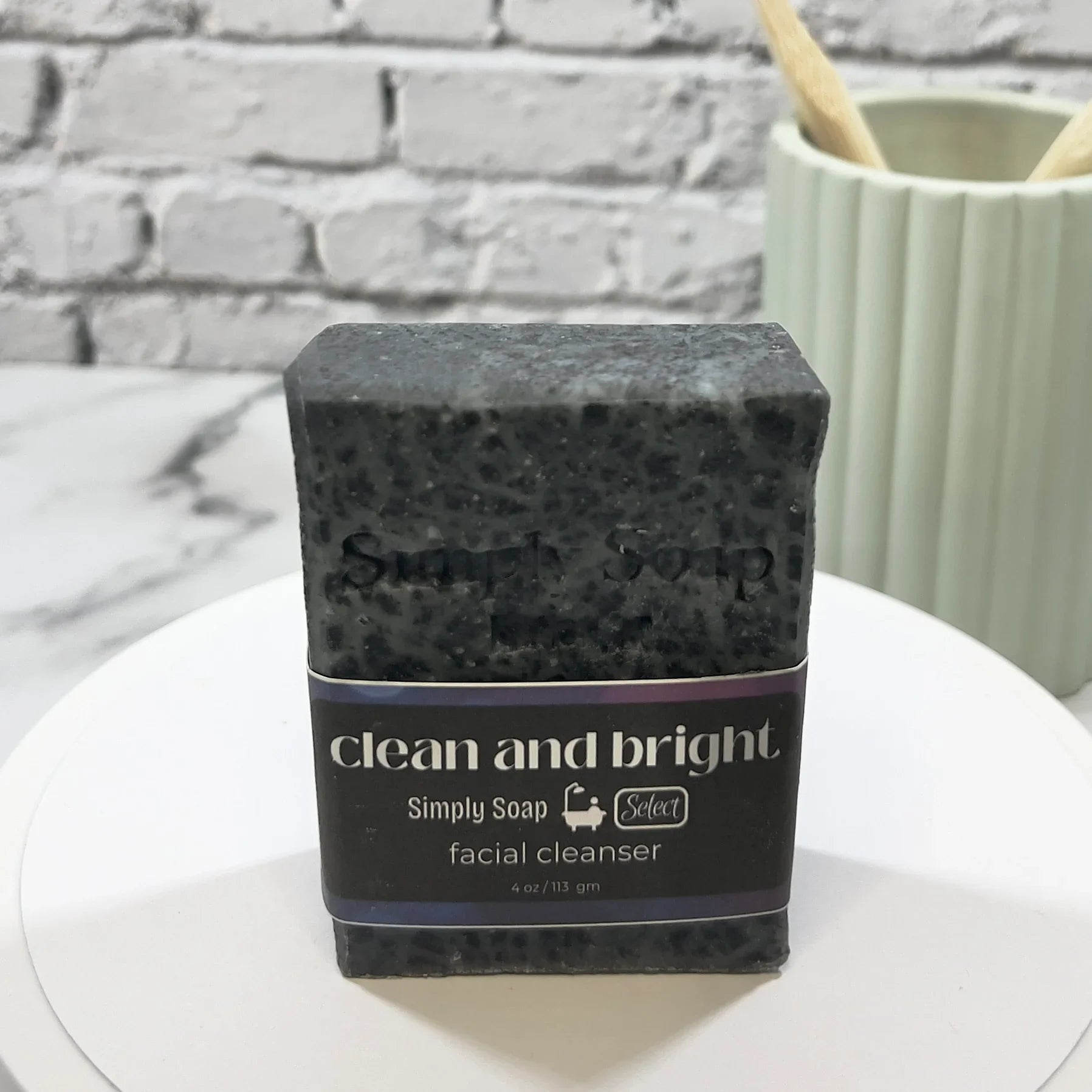 Clean and Bright Facial Soap front