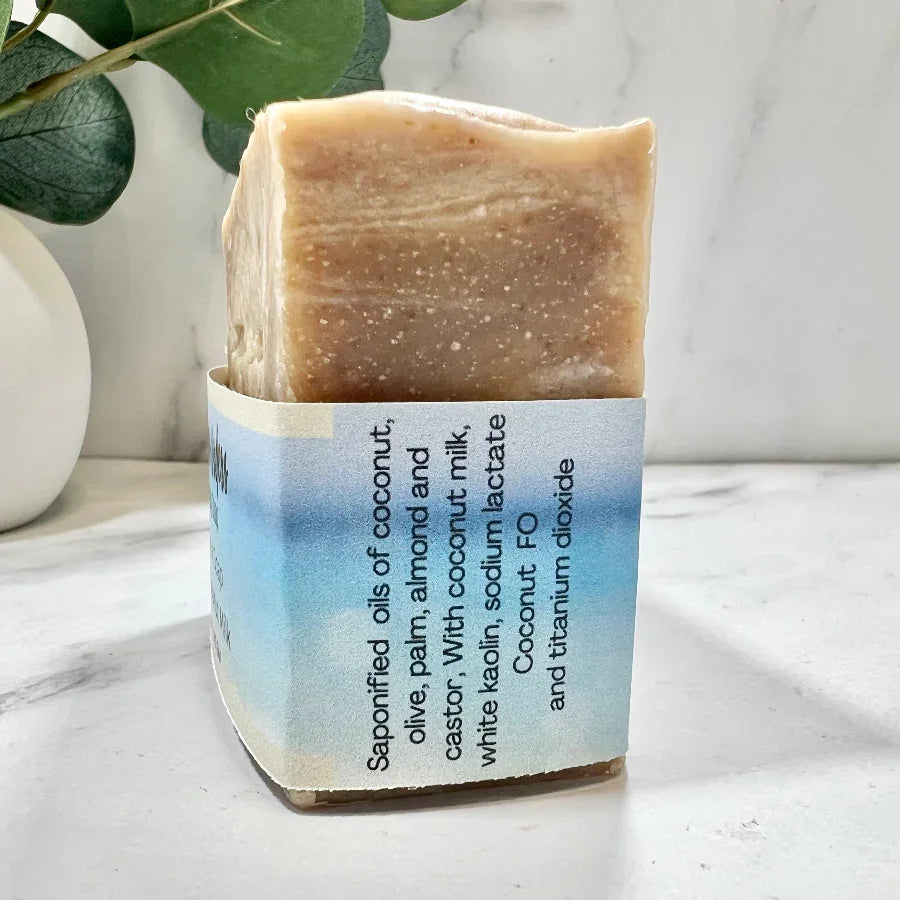 Coconut Soap with Coconut Milk ingredients