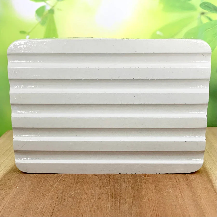 Concrete Soap Dish, Flat Linear