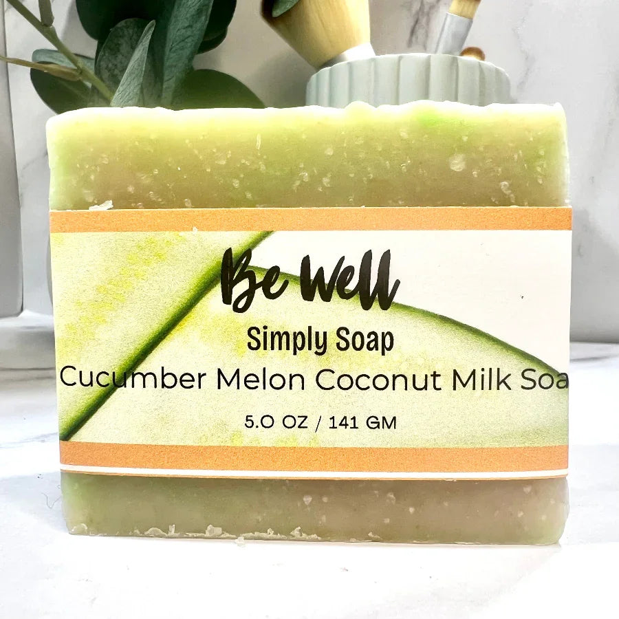 Cucumber Melon Coconut Milk Soap