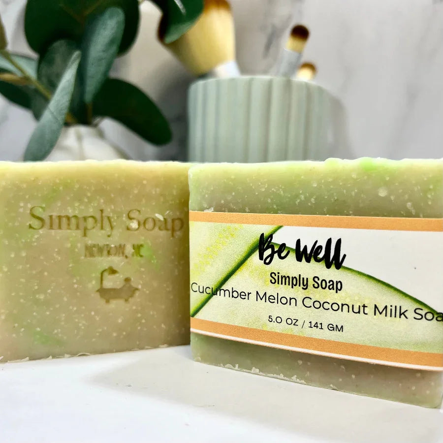 Cucumber Melon Coconut Milk Soap 2