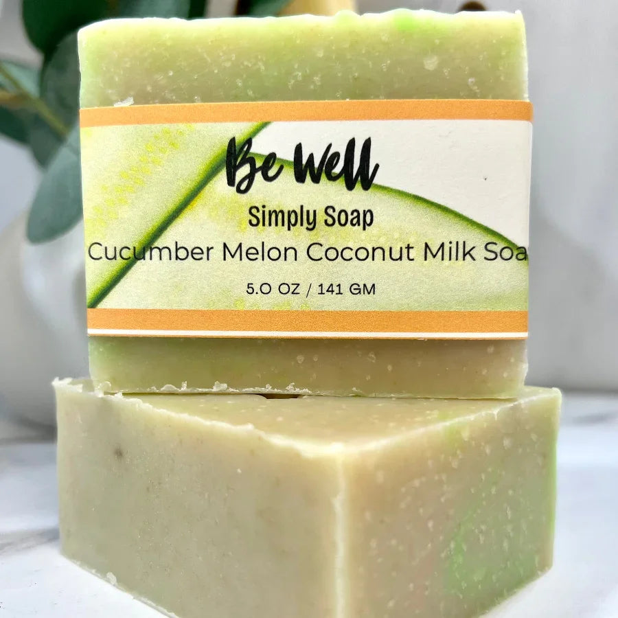 Cucumber Melon Coconut Milk Soap 3