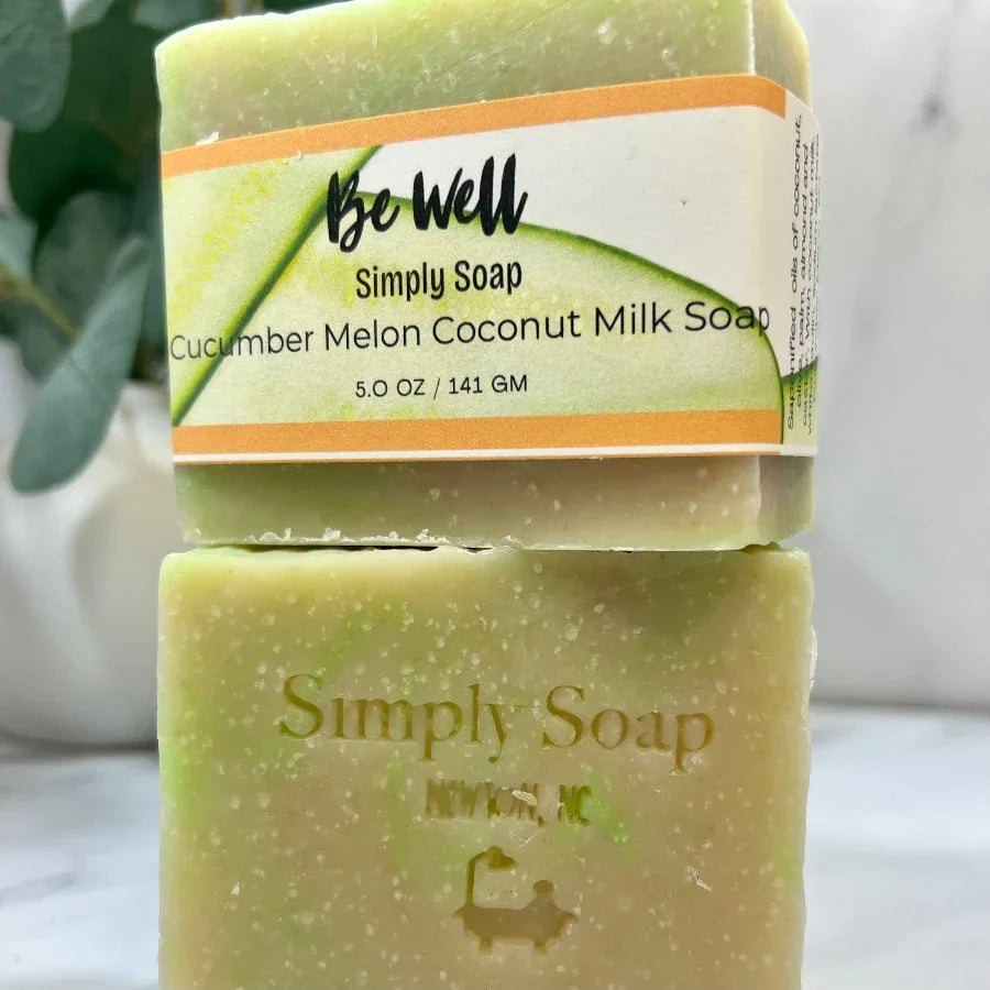 Cucumber Melon Coconut Milk Soap 5