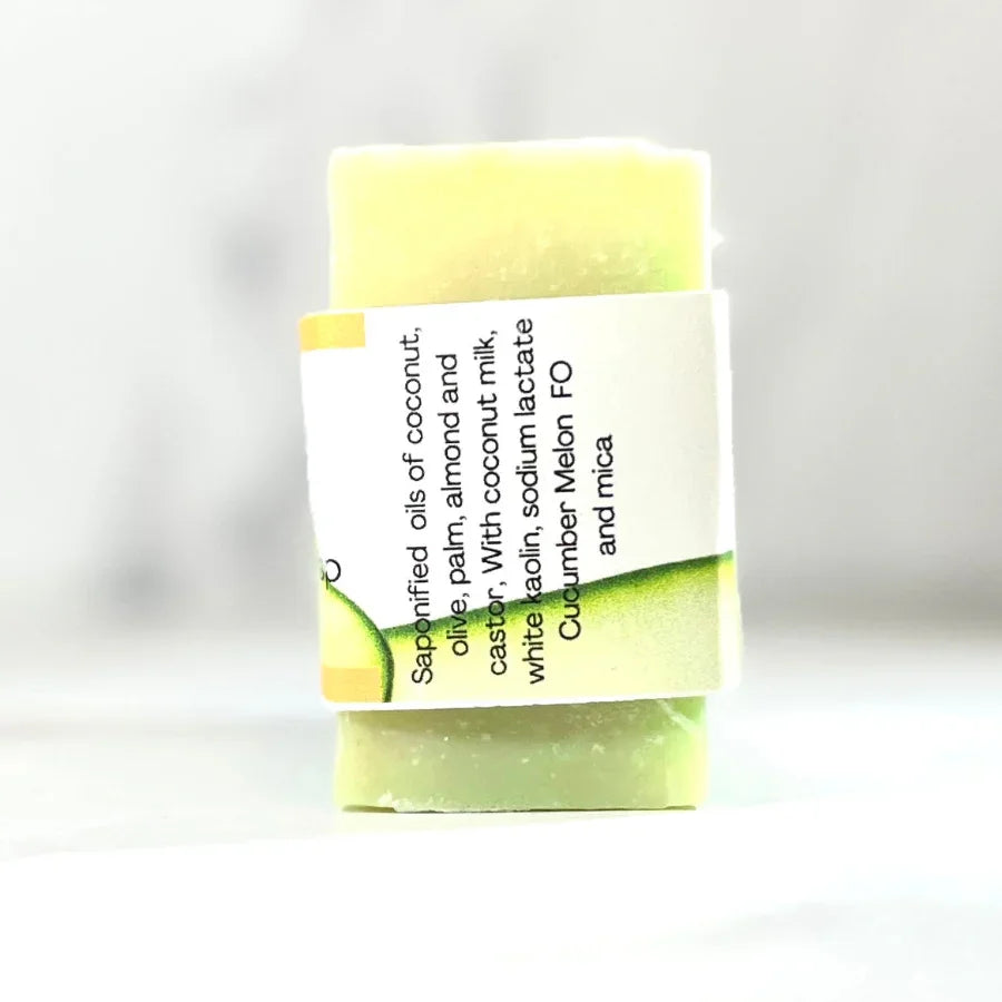 Cucumber Melon Coconut Milk Soap ingredients