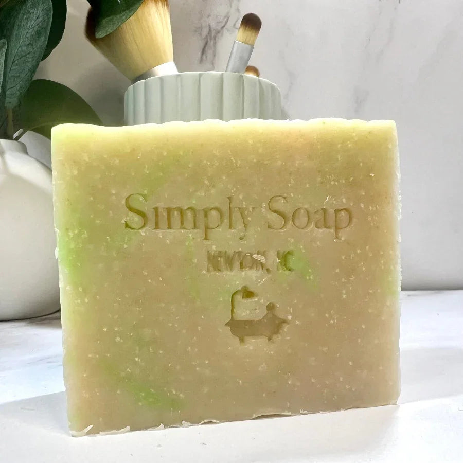 Cucumber Melon Coconut Milk Soap no label