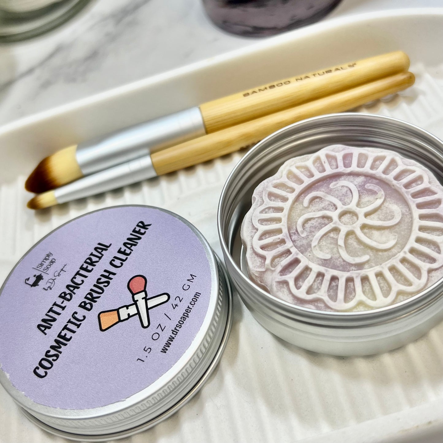Anti-Bacterial Cosmetic Brush Cleaner