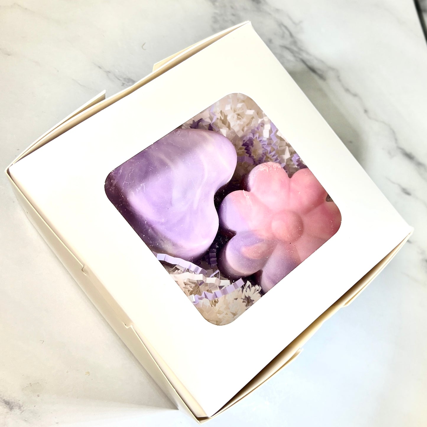 Hearts and Flowers Soap Set