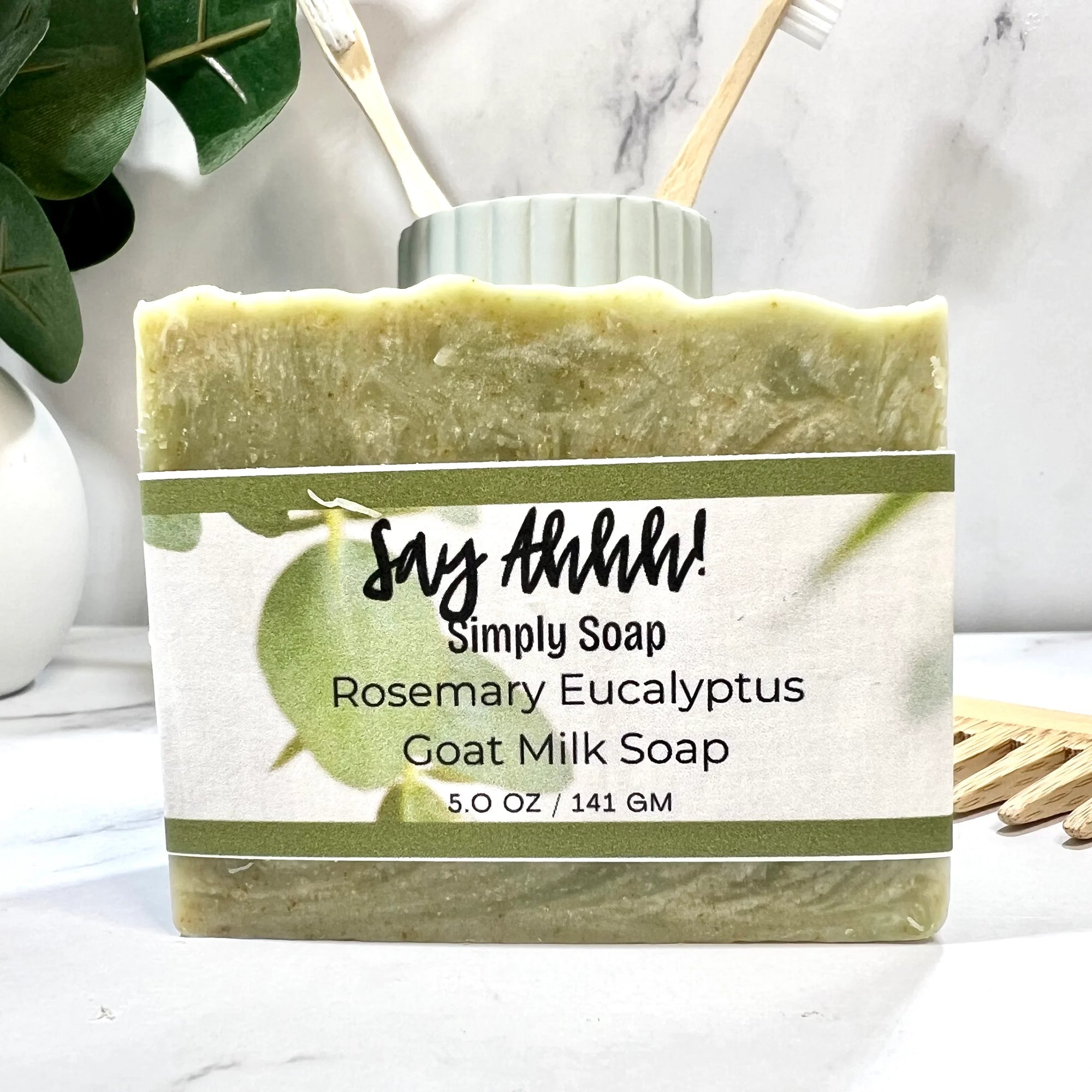 Rosemary Eucalyptus Goat Milk Soap