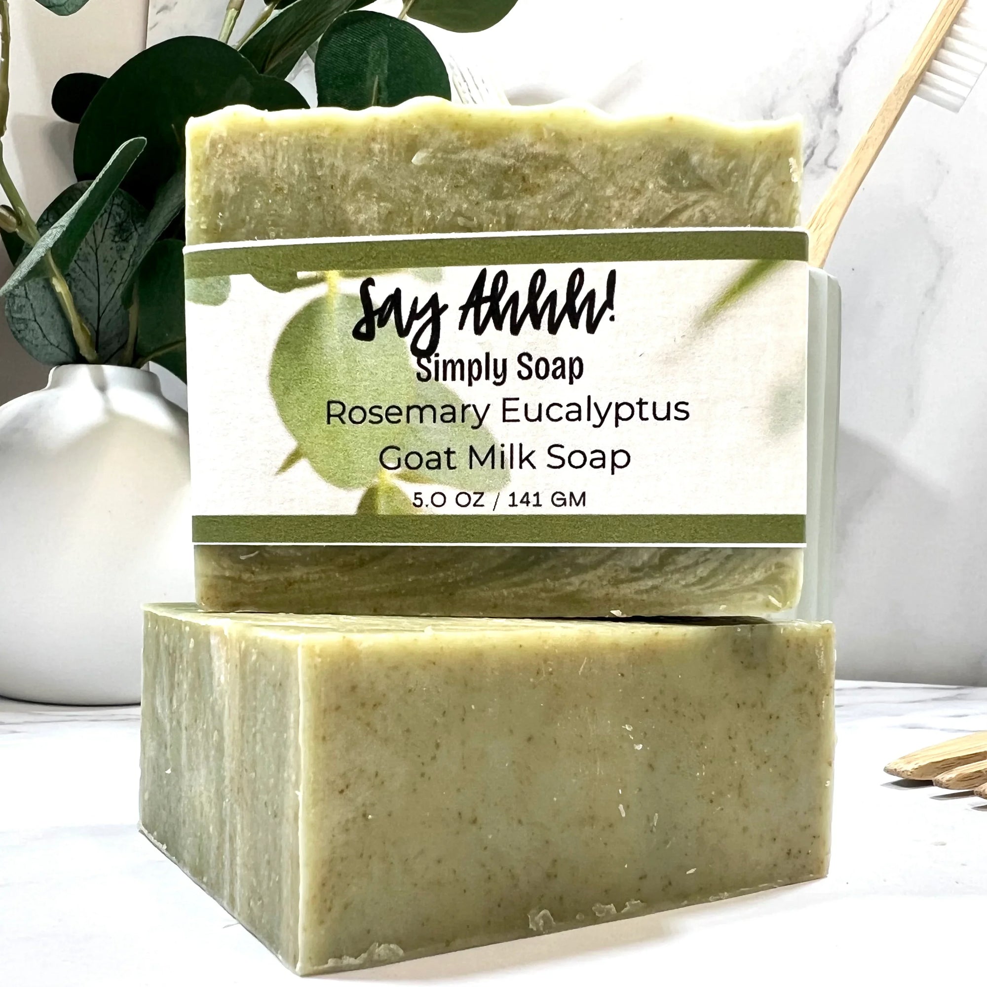 Rosemary Eucalyptus Goat Milk Soap 2