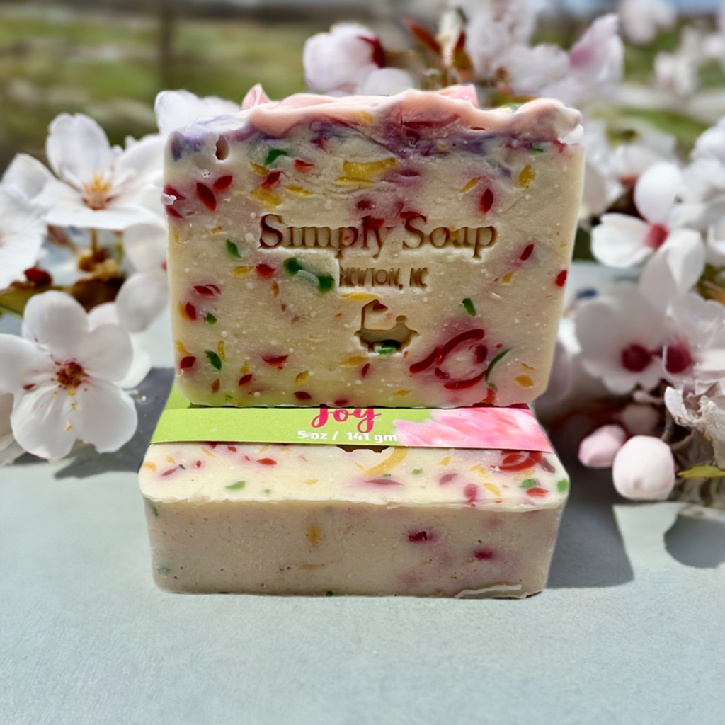 Springtime Joy Palm Free, Coconut Milk and Shea Butter Soap