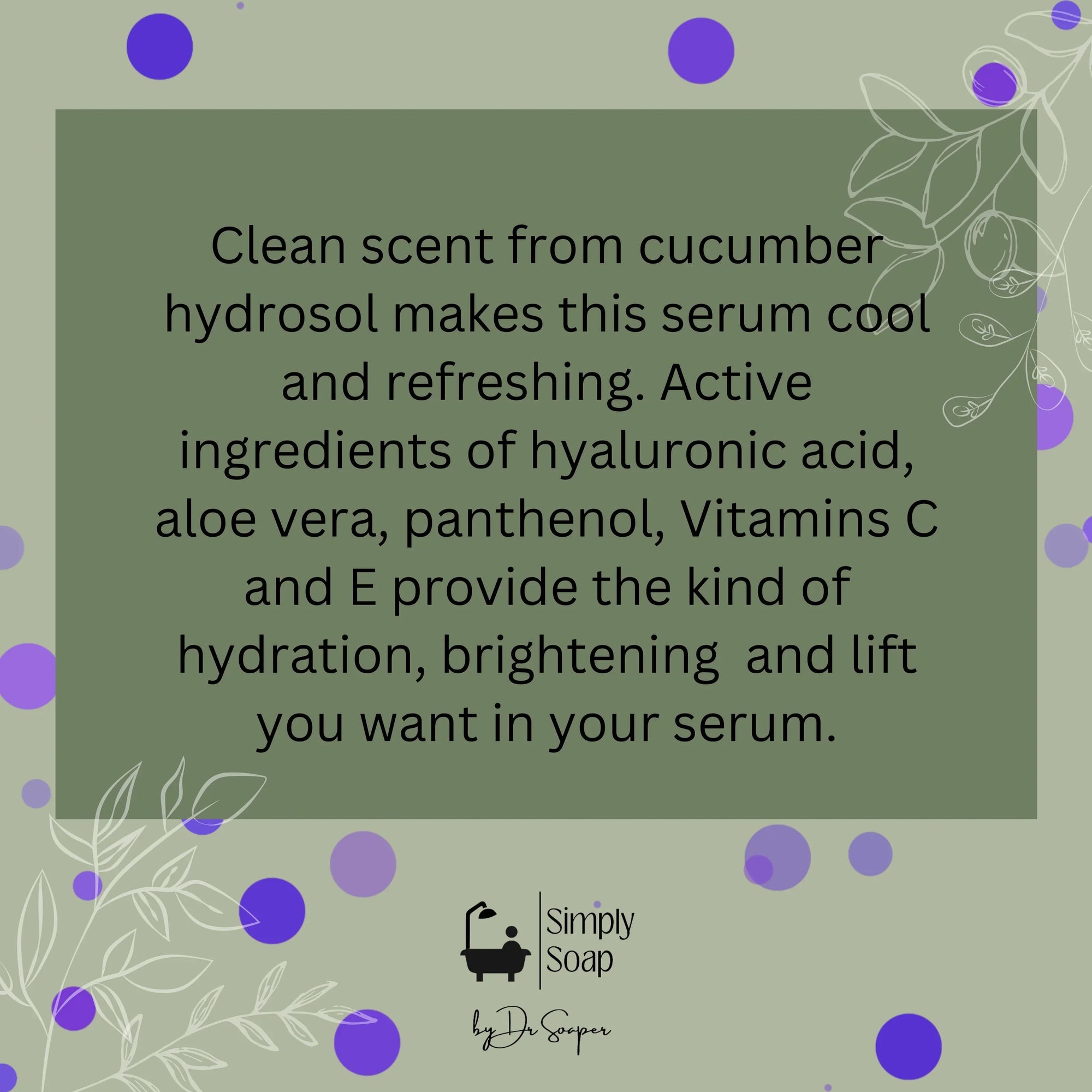 Hyaluronic Plus C SERUM Descrription