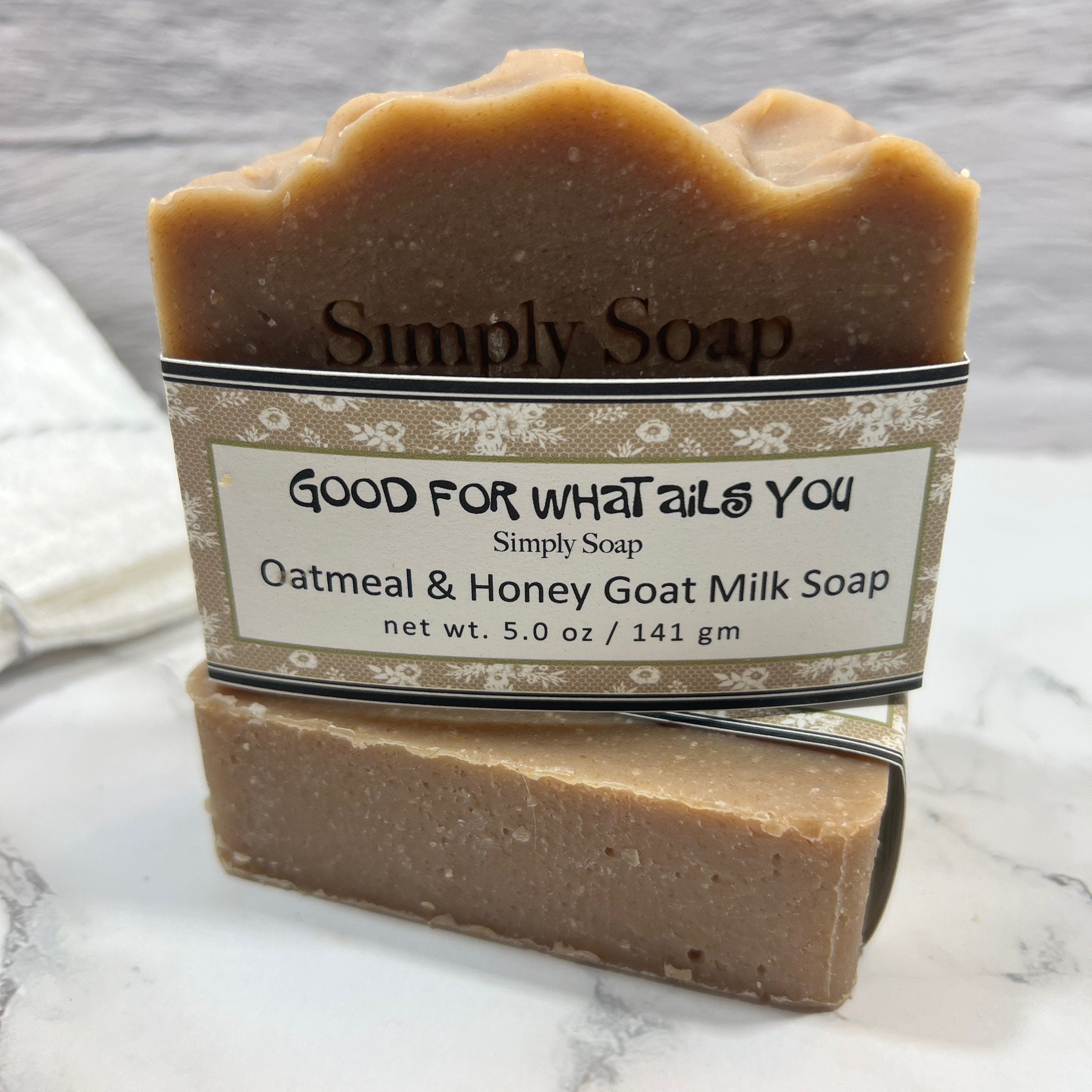 Goat Milk Soap Recipe with Honey, Lavender & Oats