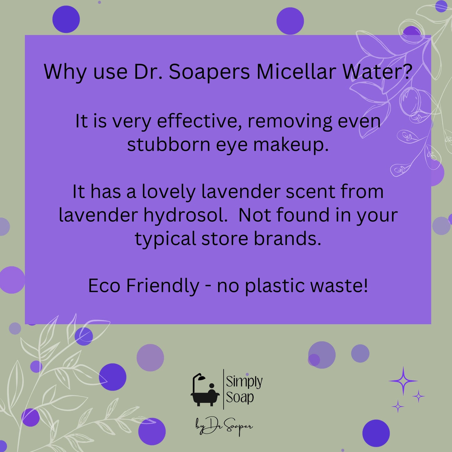 Micellar Water with Lavender Hydrosol