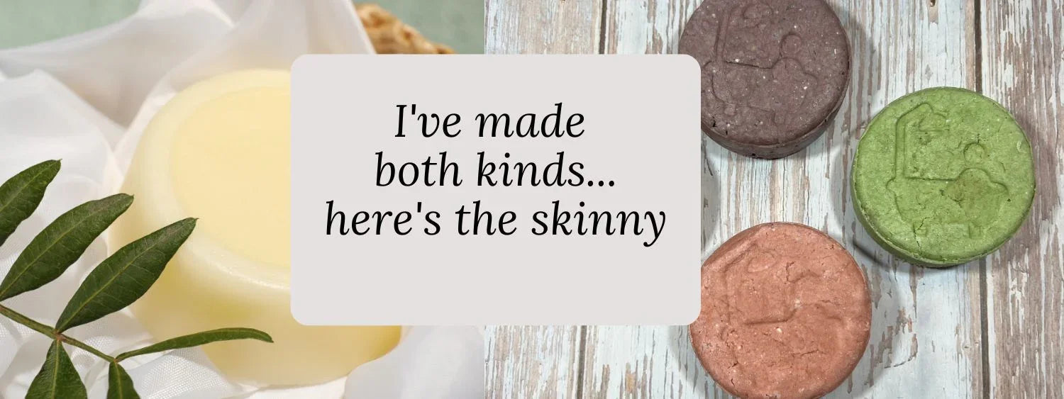 Solid Shampoo: Cold Process vs Surfactants
