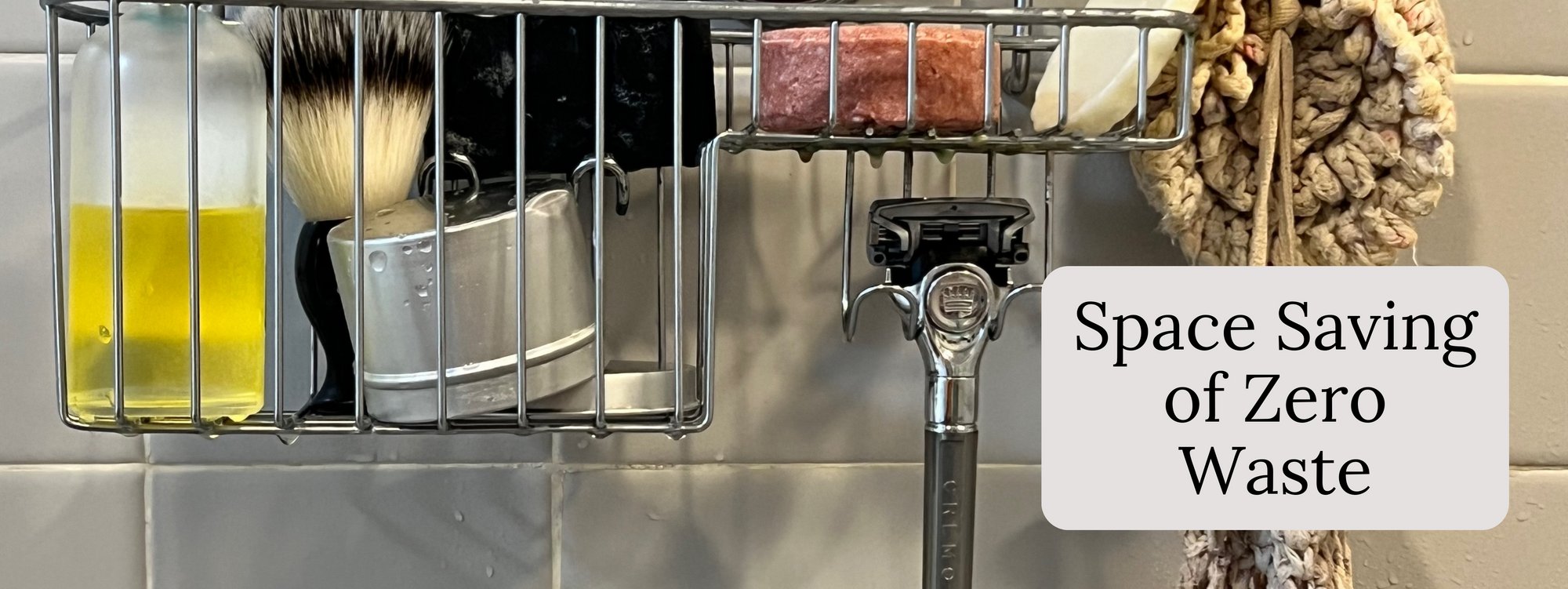 Space saving of zero waste blog