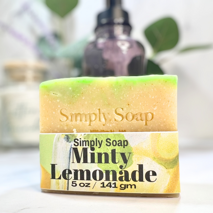 Minty Lemonade Soap