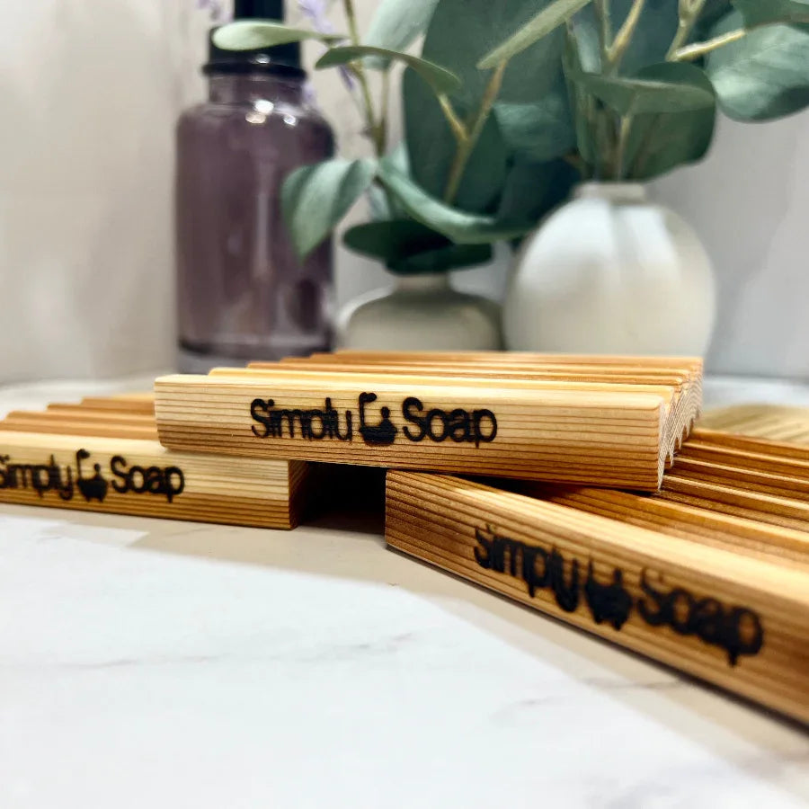 Cedar Soap Dish from Dr Soaper