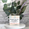 Himalayan Salt & Shea front view of bar with 50% salt