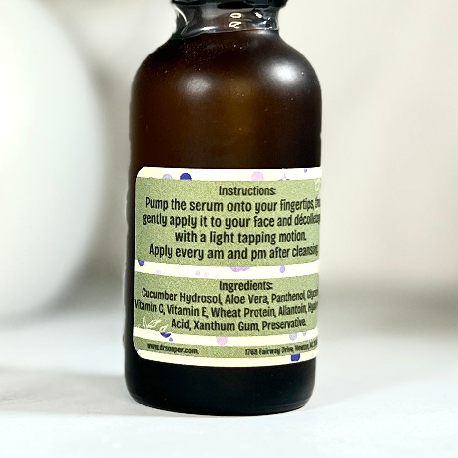 Hyaluronic +C Serum instructions and ingredients