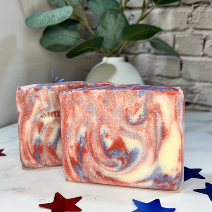 Sparkling Summer Mango and Papaya Soap