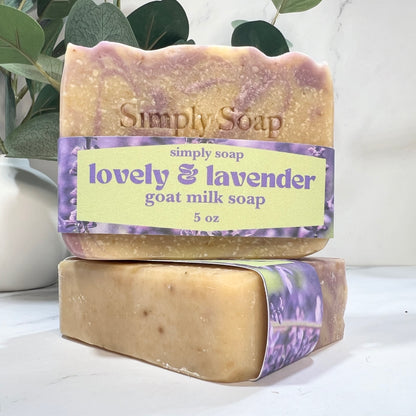 Lavender Goat Milk  Soap