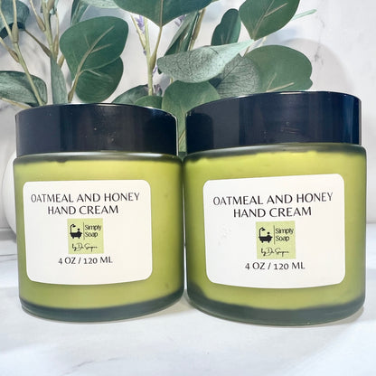 Oatmeal and Honey Hand Cream