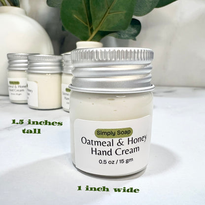 Oatmeal and Honey PURSE SIZE  Hand Cream