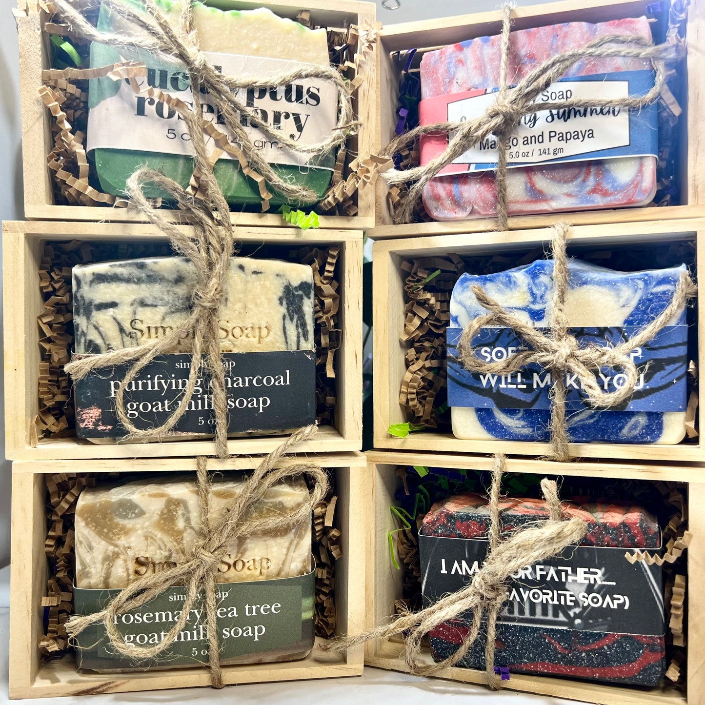 Gift Soap Crates