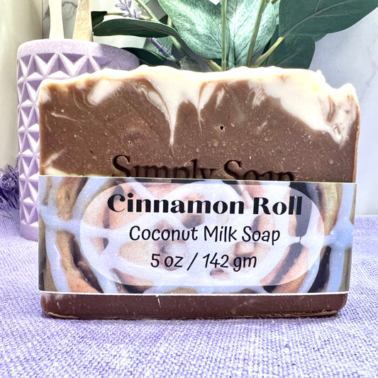 Cinnamon Roll Soap