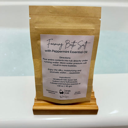 Bubbling Bath Salts/Single Use