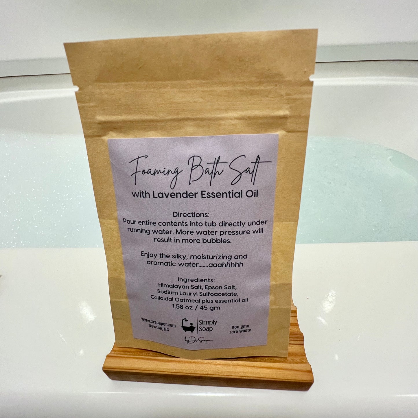 Bubbling Bath Salts/Single Use