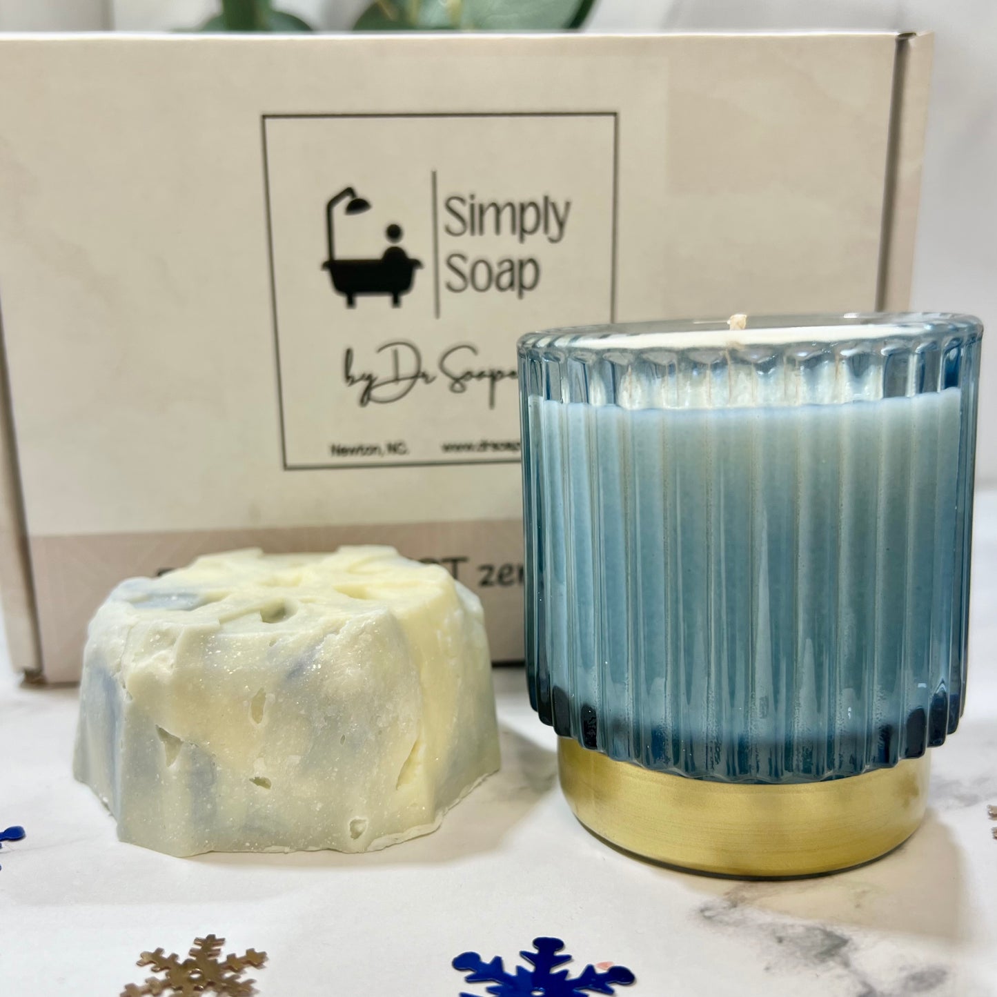 Winter Wonderland Soap and Candle Set