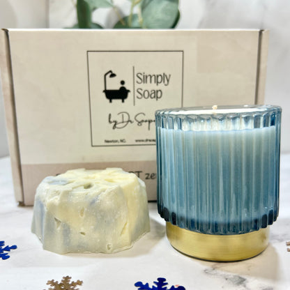 Winter Wonderland Soap and Candle Set