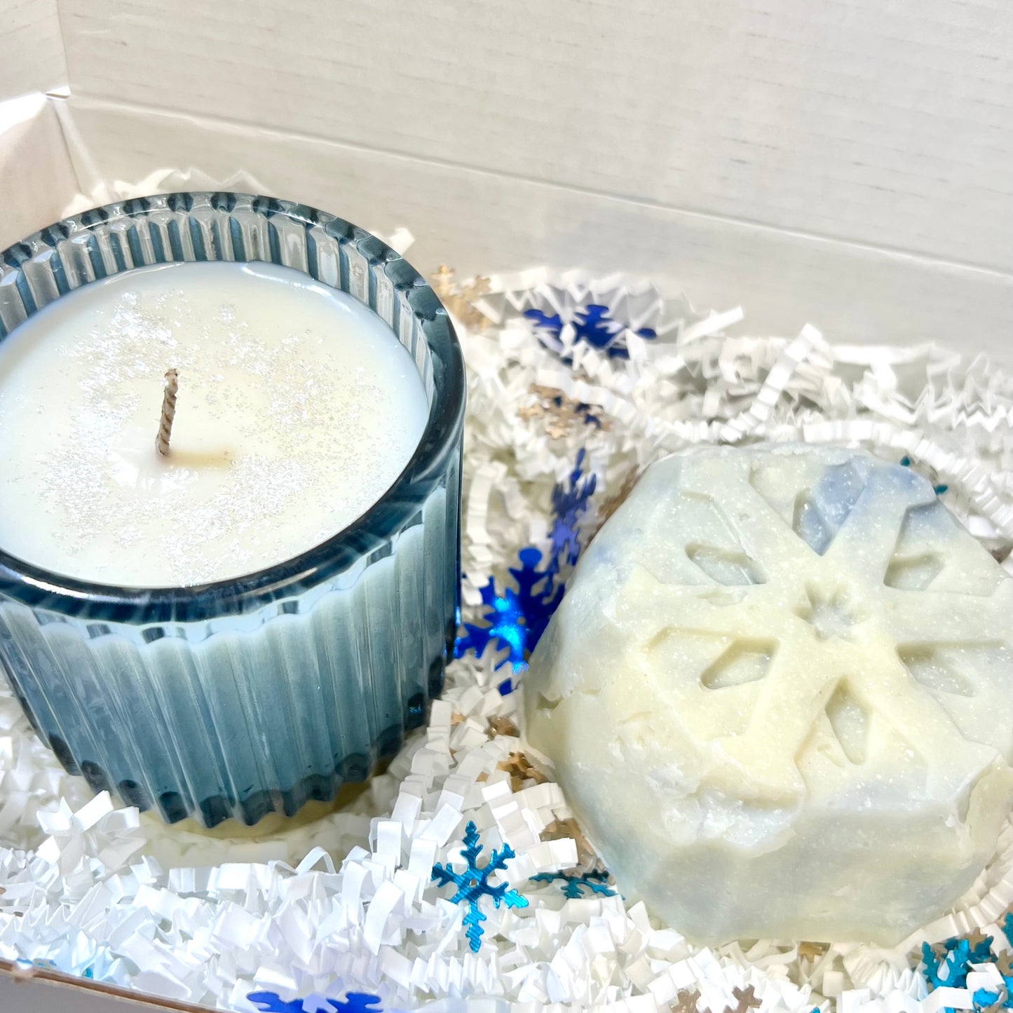 Winter Wonderland Soap and Candle Set