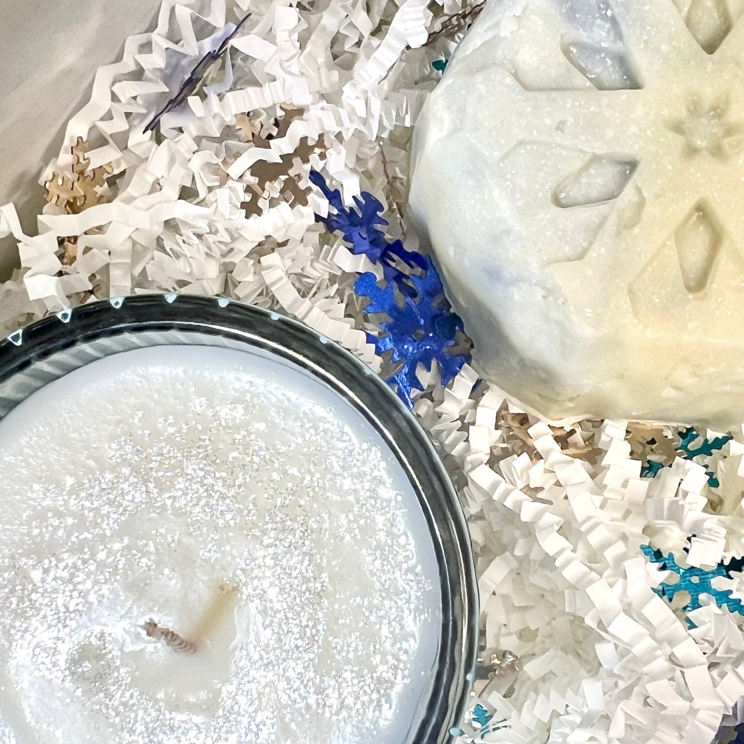 Winter Wonderland Soap and Candle Set