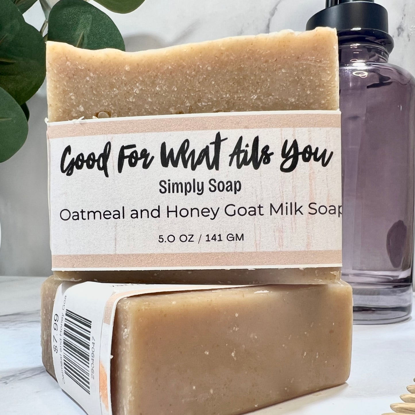 Oatmeal and Honey Goat Milk Soap