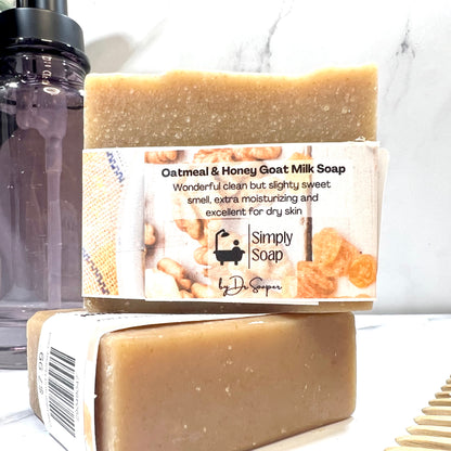 Oatmeal and Honey Goat Milk Soap