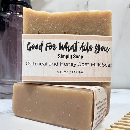 Oatmeal and Honey Goat Milk Soap