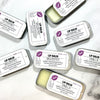 Lip Balms Open and Closed
