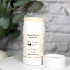 Simply Natural Deodorant stick with Vanilla scent on a neutral background