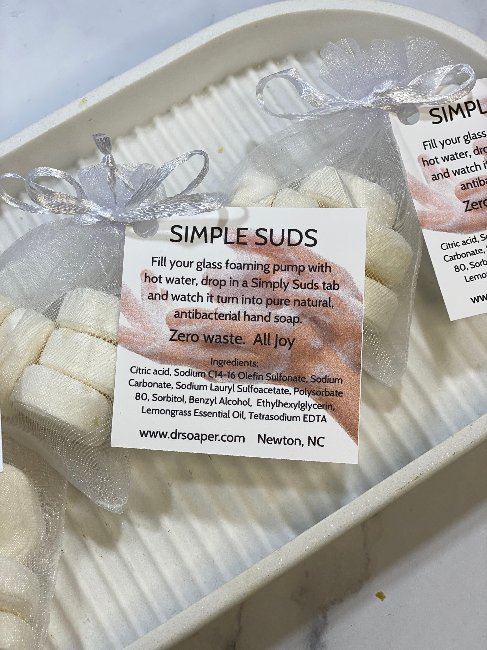 Refill packs of Simple Suds Tabs