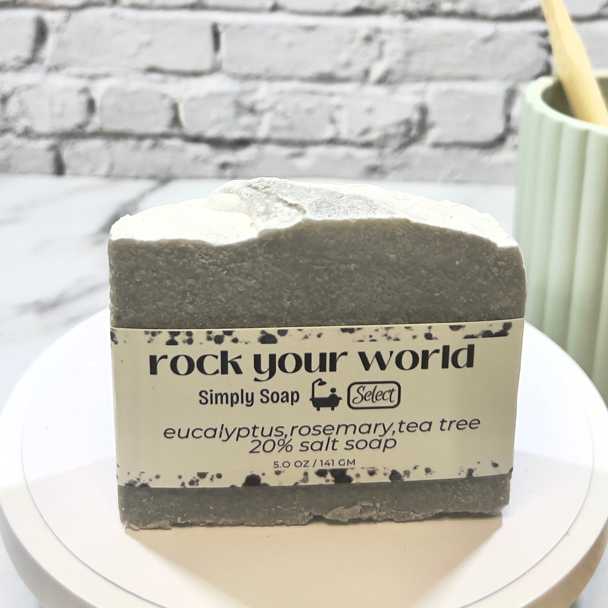 Rock your World Salt Soap front
