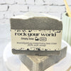 Rock your World Salt Soap, 2 bars stacked