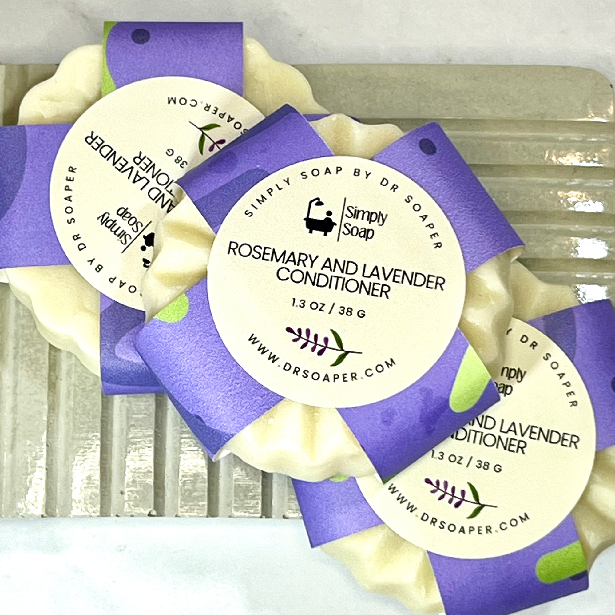 Rosemary & Lavender Conditioner Bars multiple