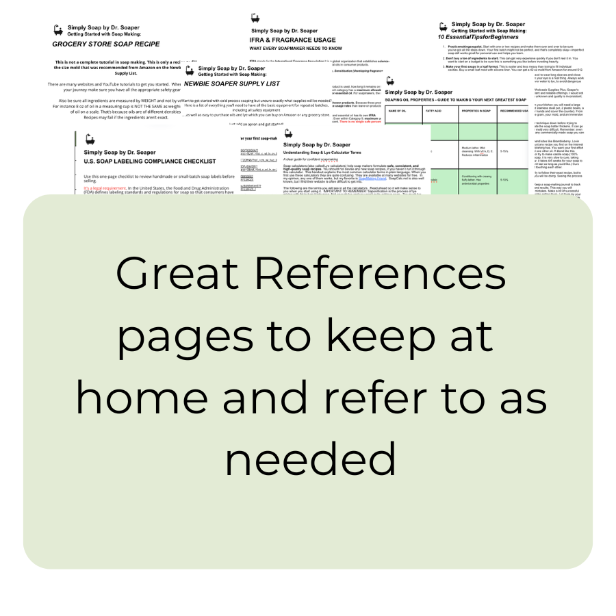 Sheet with text and checkboxes on a light green background