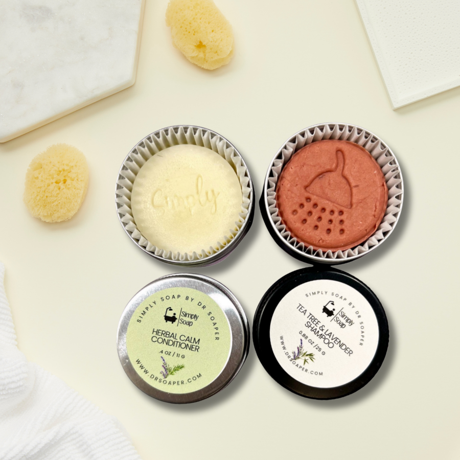 Travel Conditioner and Shampoo Bars