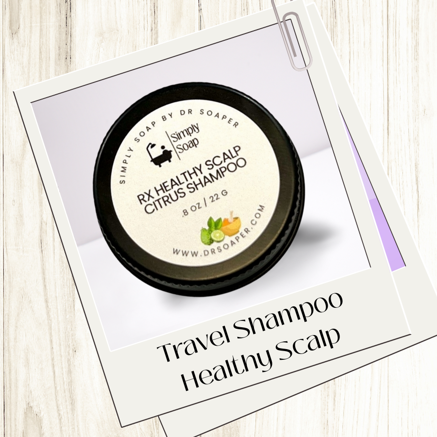 Travel Shampoo Bar, Rx Healthy Scalp