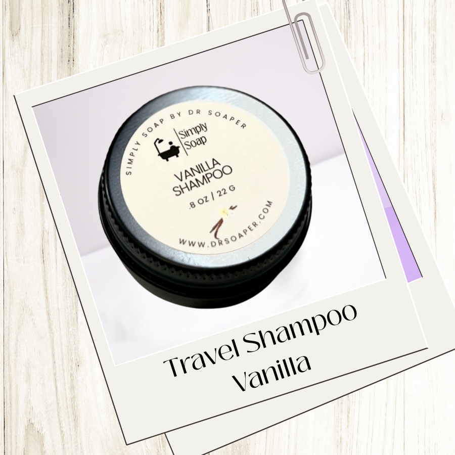 Travel Shampoo Bar, Vanilla